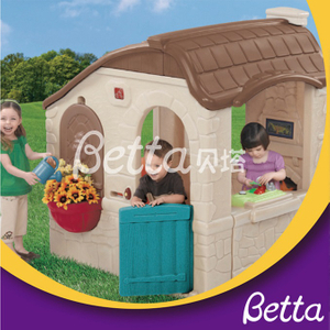 Bettaplay Popular design colorful outdoor plastic playhouse