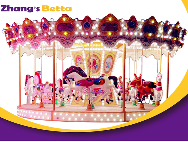 Equipo de juegos al aire libre Merry Go Round para entretenimiento