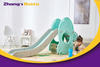 One Stop Pastel Home Stay New Design Best Quality & Plastic Children Slide with Hoop Outdoor Playground Equipment Own Use