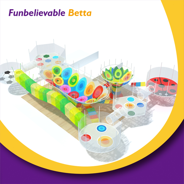 Bettaplay CROCHET радужная сетка детская сетка для игр в помещении игровое оборудование