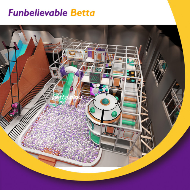 Equipo interior comercial de la diversi&oacute;n del patio de los ni&ntilde;os del tema modificado para requisitos particulares Bettaplay