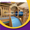 ملعب بيتابلاي الخشبي مع منزلق ملعب داخلي لمرحلة ما قبل المدرسة للأطفال، منزلق للأطفال في الأماكن المغلقة، حديقة لعب داخلية