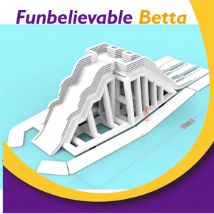 حار بيع في الهواء الطلق نفخ الترفيه أكوا بارك نفخ الحديقة المائية المزدهرة محكم