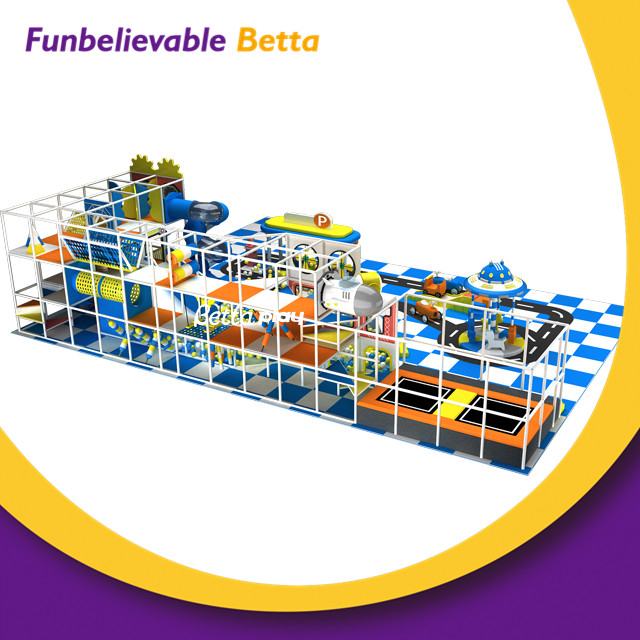 Bettaplay Factory Ni&ntilde;os Ni&ntilde;os Parque de trampolines de juego interior barato con Dodge Ball