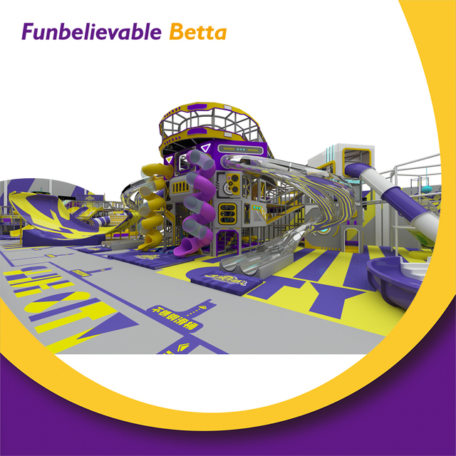Bettaplay Tobog&aacute;n vibrante y de ensue&ntilde;o de 2400 metros cuadrados Toboganes tem&aacute;ticos de caleidoscopio de carnaval Aventuras de exploraci&oacute;n llenas de emociones Centro de diversi&oacute;n en interiores