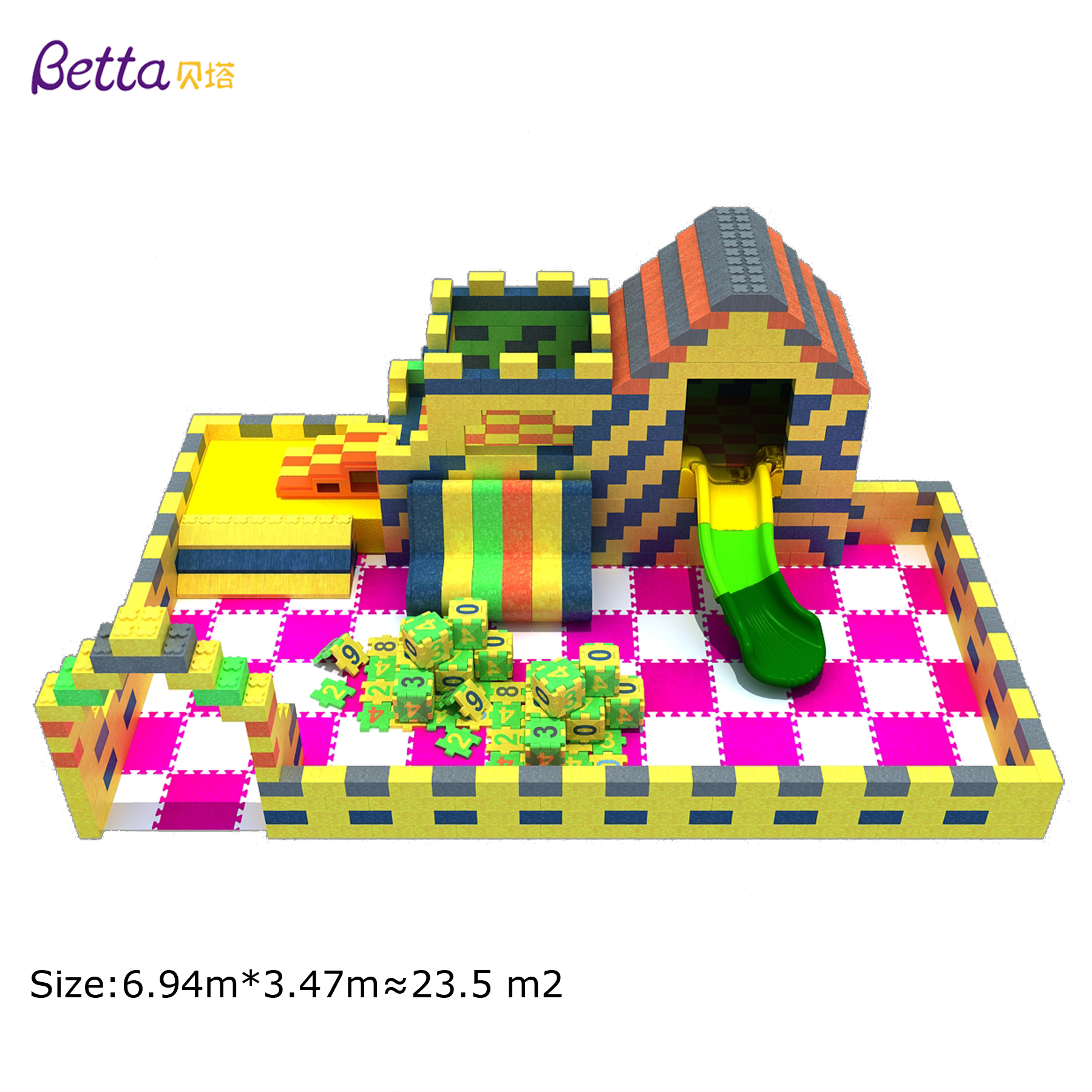 Оборудование для крытых игровых площадок Bettaplay для детей 
