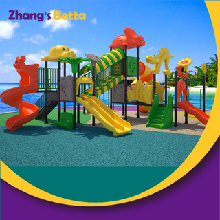 Pre-school Big Outdoor Plastic Slide Outdoor Playground for Sell