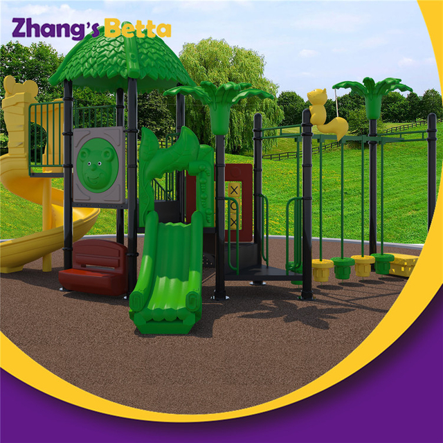 معدات ملاعب بلاستيكية خارجية لمرحلة ما قبل المدرسة