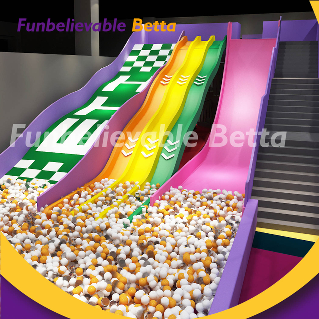 Bettaplay para niños Trampoline Playground Indoor Jumping Trampolines Parks Equipment
