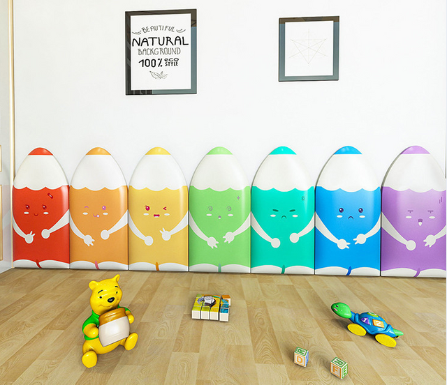 Настенные прокладки Bettplay, выполненные на заказ, красочная защита игровой площадки в помещении