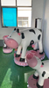 Bettaplay Parque infantil interior Juego interactivo para ni&ntilde;os Juego de rol de vaca Granja Softplay Parque infantil para jard&iacute;n de infantes