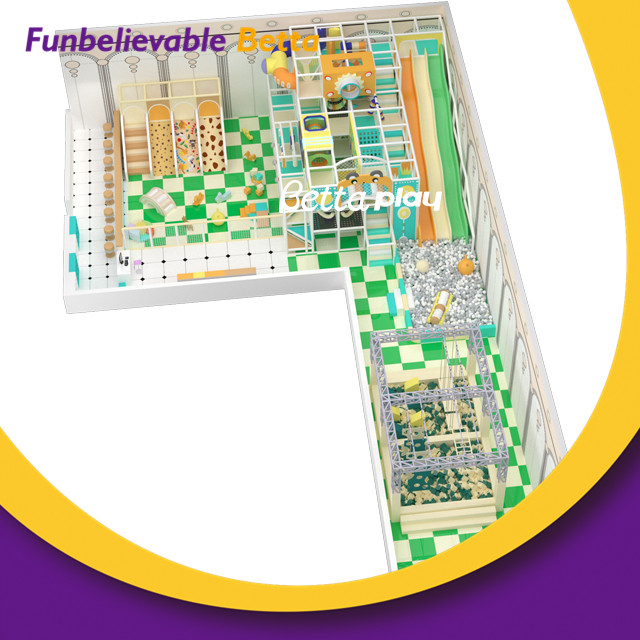 Comercial interior del sistema del patio de los ni&ntilde;os del centro comercial de la diversi&oacute;n de los ni&ntilde;os de Bettaplay 