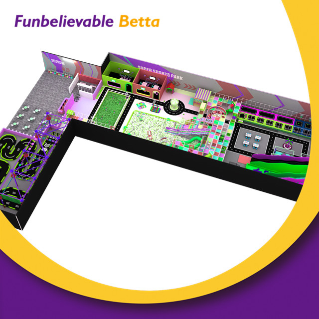 Bettaplay 2380 m2 Deportes y entretenimiento Instalaciones del parque de atracciones Equipo de diversi&oacute;n interior &Aacute;rea de juegos interior &Aacute;rea de juegos interior comercial integral para ni&ntilde;os Centro de juegos blandos Parque tem&aacute;tico personalizado Equi