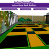 Bettaplay 700SQM Parque infantil comercial interior de alta capacidad Tema forestal Castillo travieso para uso comercial para parques de atracciones para ni&ntilde;os