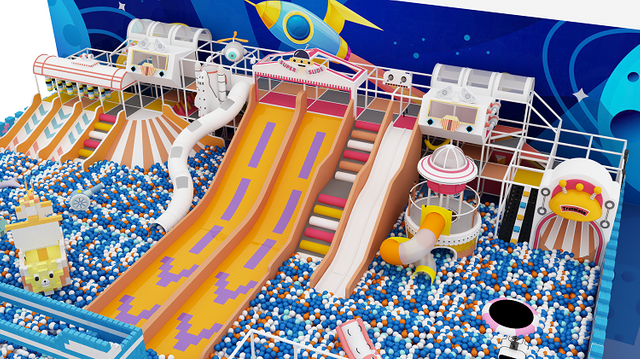 BETTAPLAY 1105SQM MAZES INDOOR MAZES Soft Play Equipman