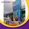 ترامبولين داخلي وملعب ناعم كومبو تصميم جديد مخصص للاستخدام التجاري لمنتزه الترفيه العائلي ومركز التسوق