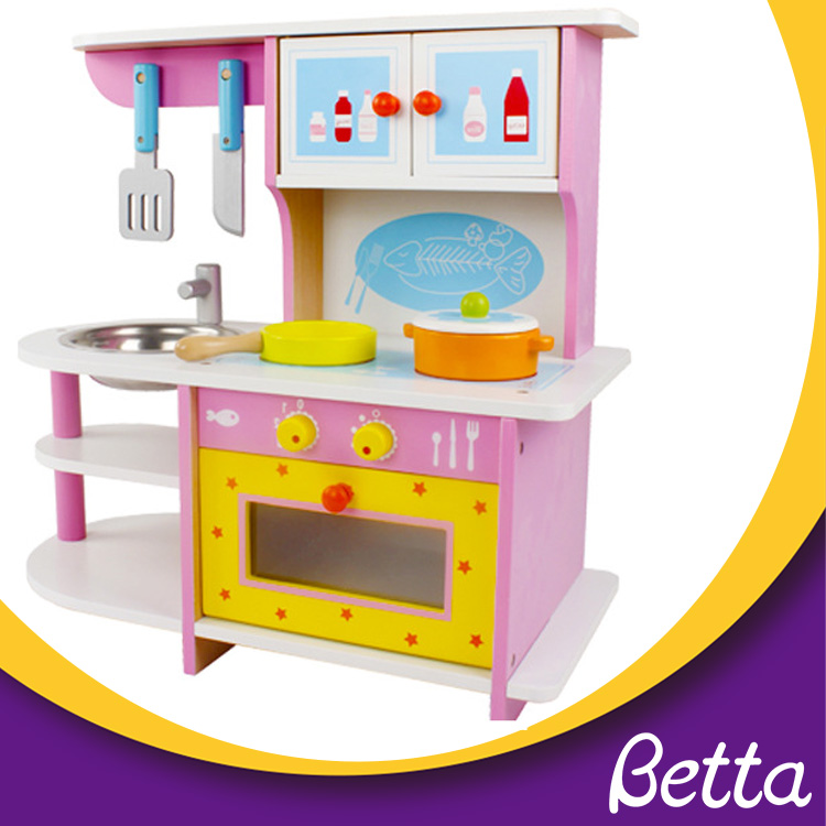 Bettaplay Wooden kids kitchen set toy, children pretend toy kitchen sets