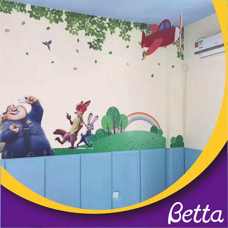Non-toxic soft wall bumper decoration for kids room 