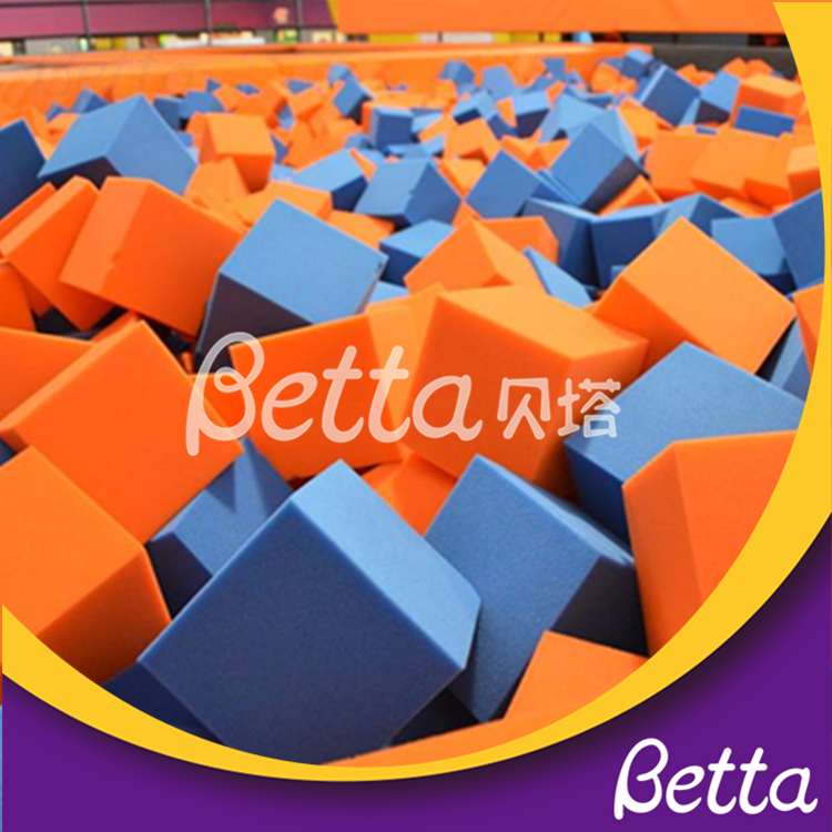 Bettaplay foam cube cover and foam cube for foam pit bettaplay