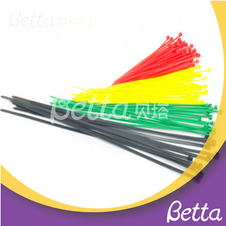 Bettaplay self-locking cable ties parts and material for indoor playground