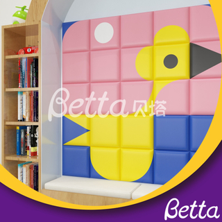 Safety Colorful Soft Wall Customized Soft Wall for Kids Room Playground