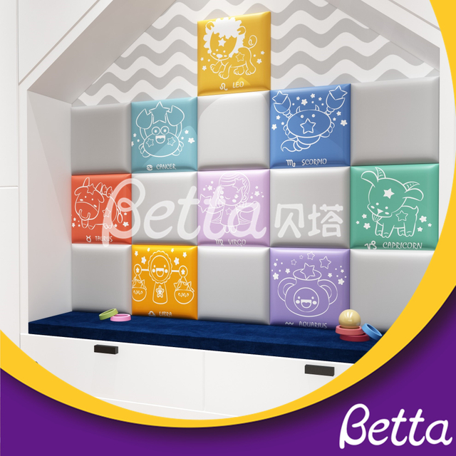 Juego suave para ni&ntilde;os, seguridad, pared colorida personalizada, juego suave para jard&iacute;n de infantes interior