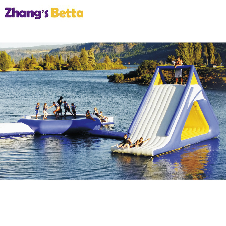 Outdoor Playground Swimming Pool Bounce Round Pool Water Slide