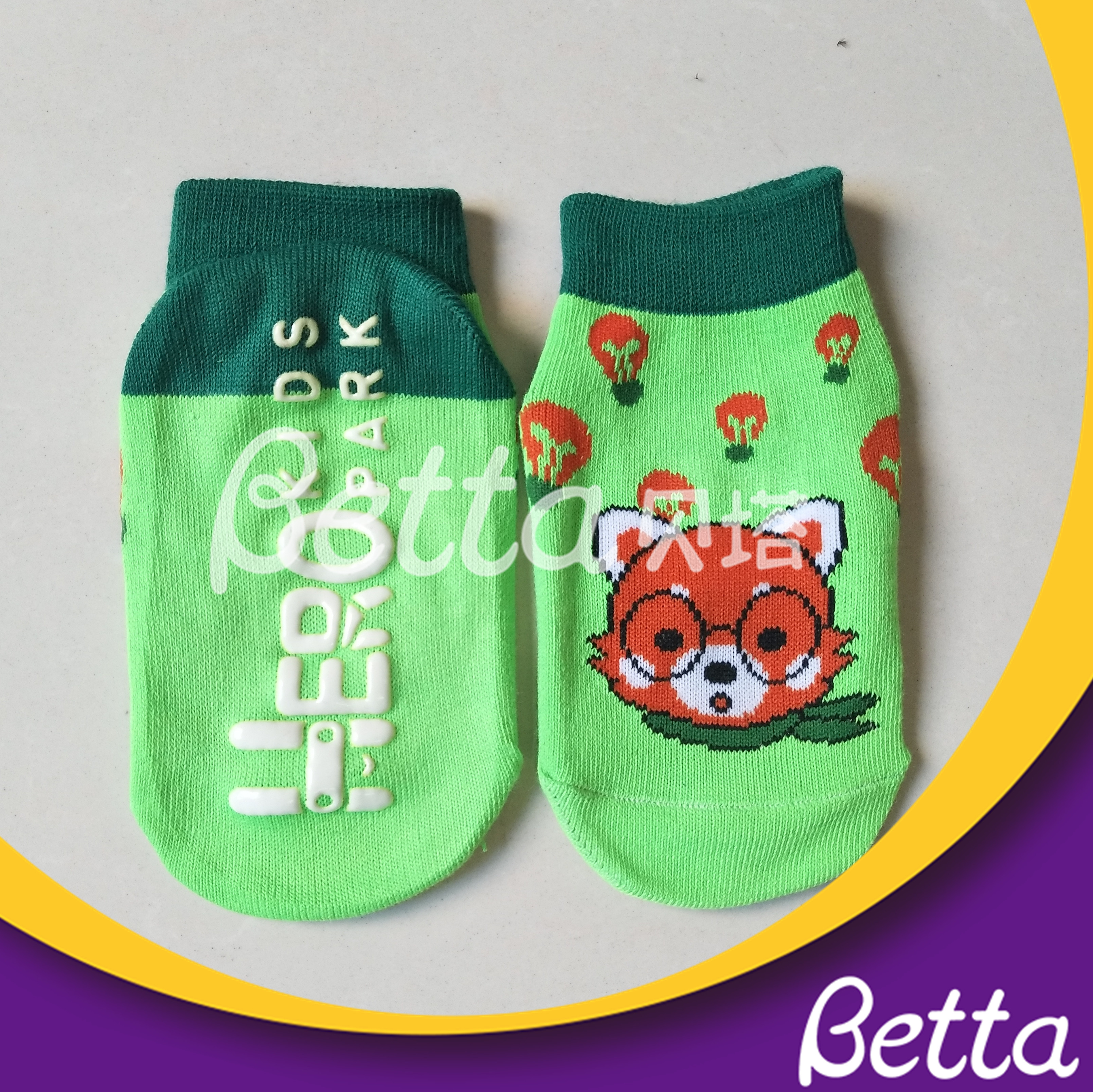 Children Ders Jumping Polyester Anti-skid Non-slip Trampoline Socks