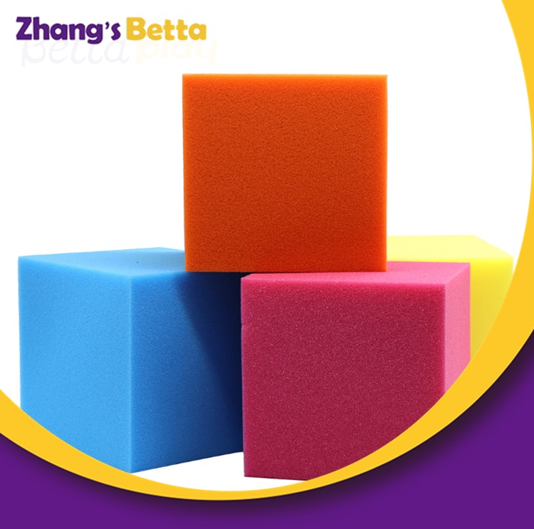 Wholesale Colorful Foam Blocks Trampoline Park Foam Pit Cubes Cover
