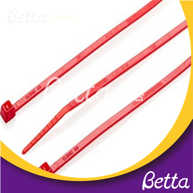 Нейлоновые кабельные стяжки для внутренней игровой площадки, многоцветный самоблокирующийся тип