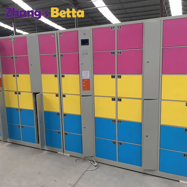 Cambio de hospital personalizado Locker de ropa digital almacenamiento compacto