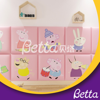 Safety Cute Soft Wall Bumper Animals Wall for Kids Room Indoor Playground
