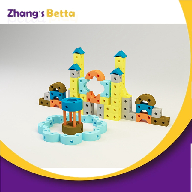 Материал из пеноматериала EVA, образовательные большие строительные блоки для детской игровой площадки в помещении 