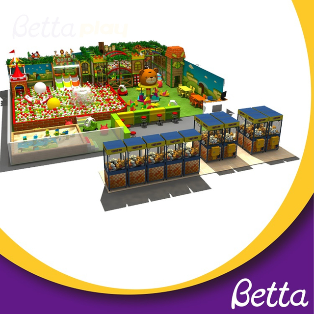 منطقة ملعب داخلي للأطفال منتج جديد لعيد الميلاد