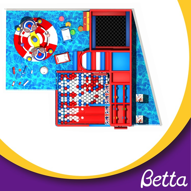 معدات ملاعب داخلية عالية الجودة للأطفال، منطقة لعب ملاهي