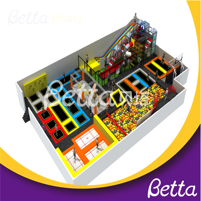 Parque de trampolines grandes personalizado Bettaplay 