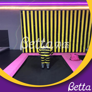 Bettaplay Trampoline Park Game for Kids with Air Bag And Spider Wall