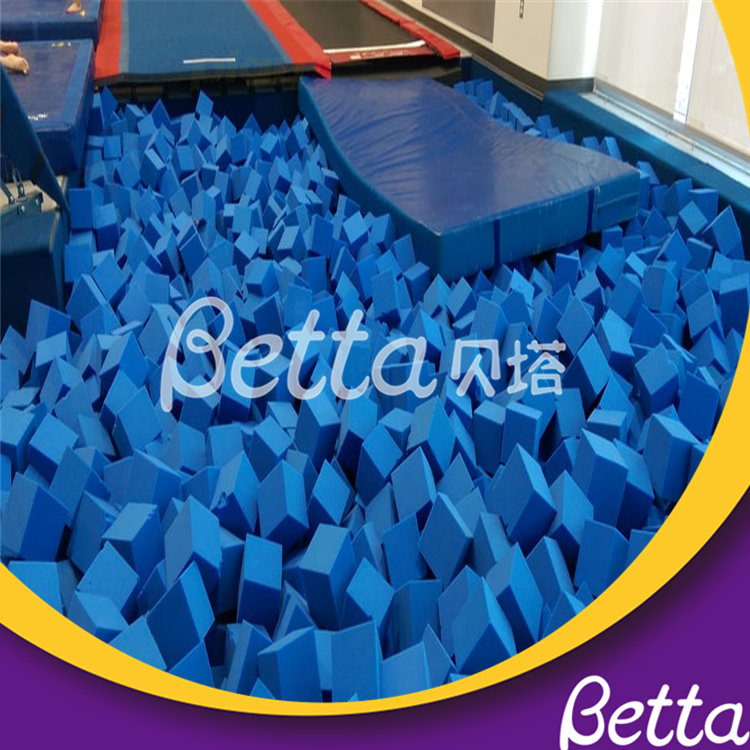 High Density High Resilience PU Foam Pit Cover Sponge Colorful Trampoline Park Promotional Gymnastic Foam Pit Covers