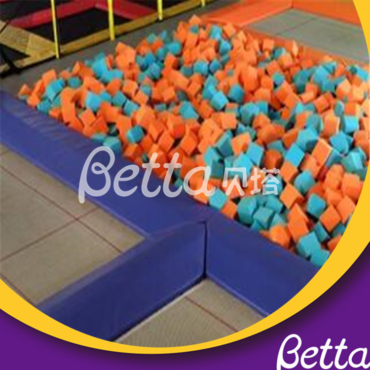 High Resilience Foam Cube For Build Indoor Trampoline Location Durable Indoor Ball Pits Trampolines With Foam Pit For Sale 