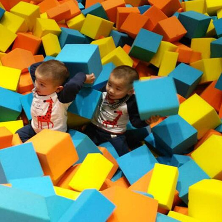 Sponge Pit High Density High Resilience PU Foam Pit Blocks Sponge Colorful ...