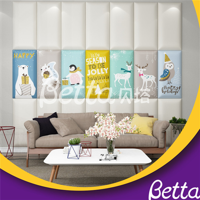 ديكورات حائط لطيفة من Bettaplay لمركز اللعب