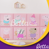 Pared suave linda de los animales del parachoques de la pared de la seguridad para el patio interior de la habitaci&oacute;n de los ni&ntilde;os