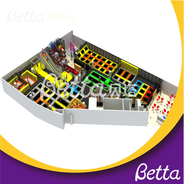 Parque de trampolines grandes personalizado Bettaplay 