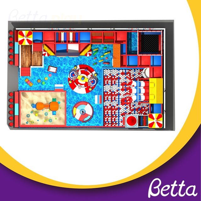 Happy Play Zone Kids Небольшая коммерческая крытая мягкая игровая площадка