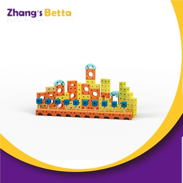 Материал из пеноматериала EVA, образовательные большие строительные блоки для детской игровой площадки в помещении 